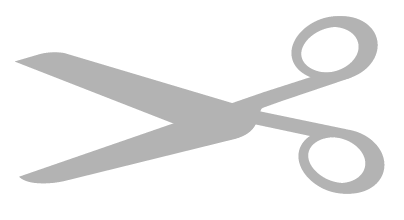An image of a pair of scissors